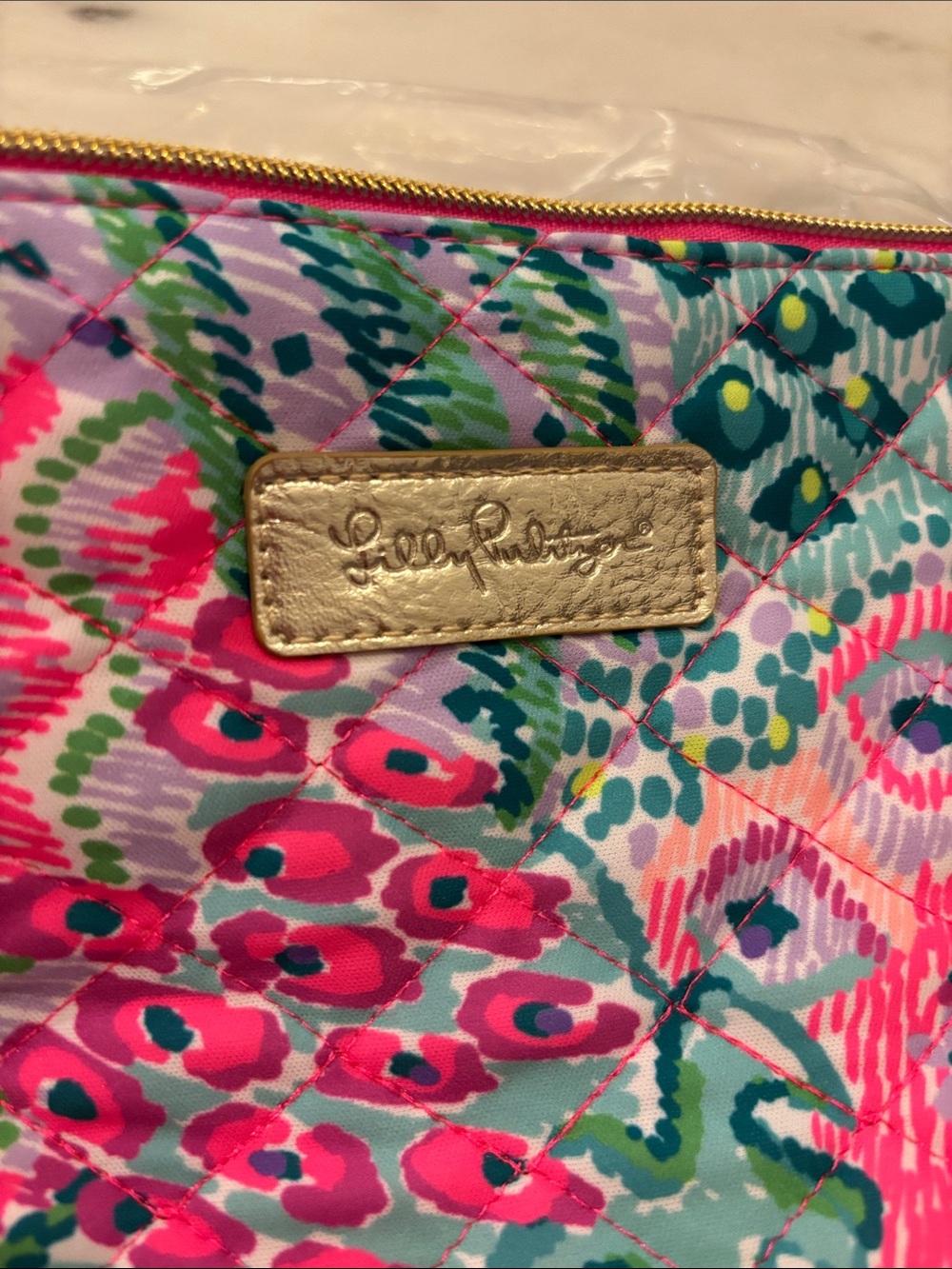 Lilly Pulitzer Makeup Cosmetic Case Pouches set of 3 - Picture 4 of 7